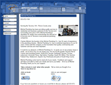 Tablet Screenshot of mitchelplumbing.com